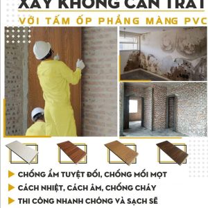 Tấm Nhựa Nano ốp tường